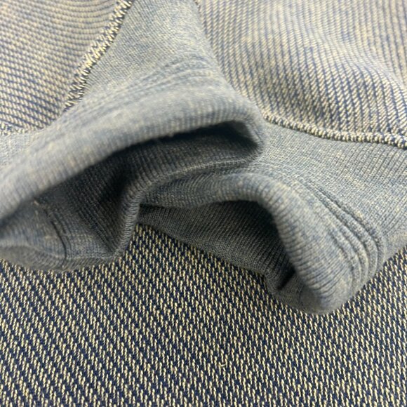 ORVIS Men's Olive Green 1/4 Zip Pullover Sweater With Brown Elbow Patches M - Picture 14 of 15